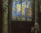 奥蒂诺雷东 - Stained Glass Window